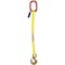 Hsi Sngl Leg Nylon Slng, Two Ply, 2 in Web Width, 2ft L, Oblong Link to Hook, 6,000lb SOS-EE2-802-02 - alternate 1